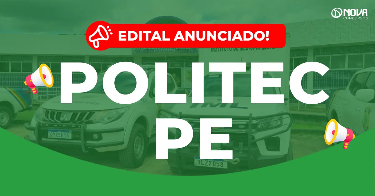 Concurso Politec PE: Novo edital até junho de 2026!