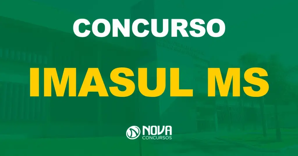 Concurso Imasul MS: Banca definida. Edital em breve com 99 vagas!