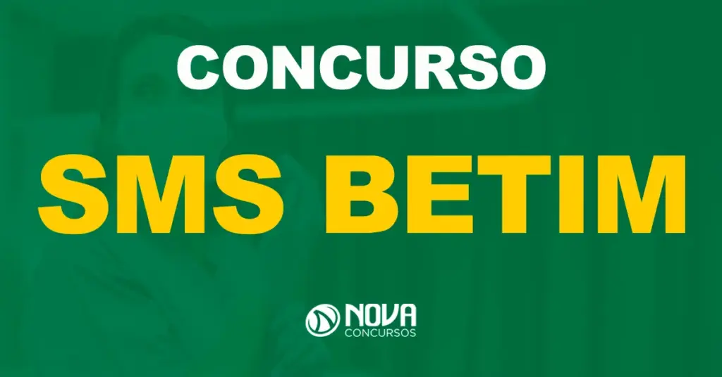 SMS Betim: O que estudar para Técnico em Enfermagem?