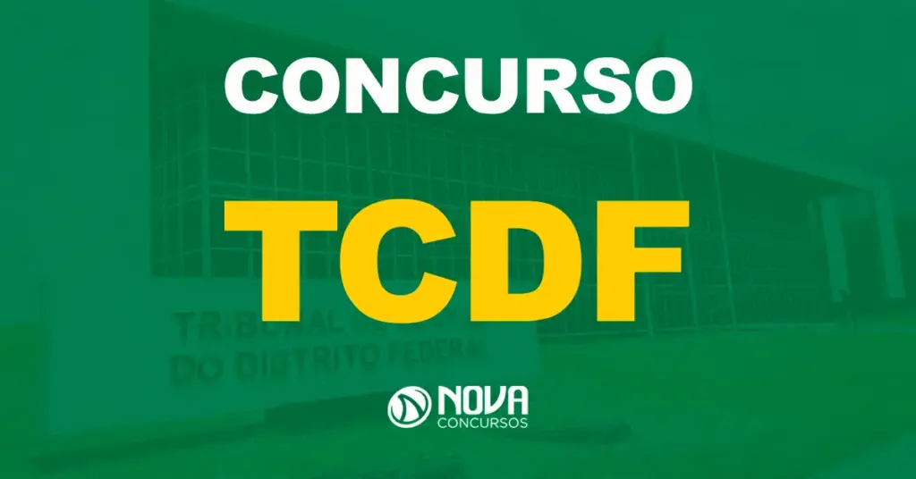TCDF está em fase de contratação da banca. Edital em breve!