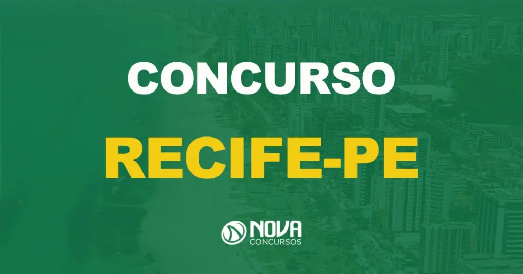 Prefeitura de Recife divulga extrato de contrato com a banca. Edital iminente!