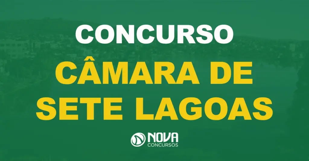 Concurso Câmara de Sete Lagoas: Saiu edital com 50 vagas!