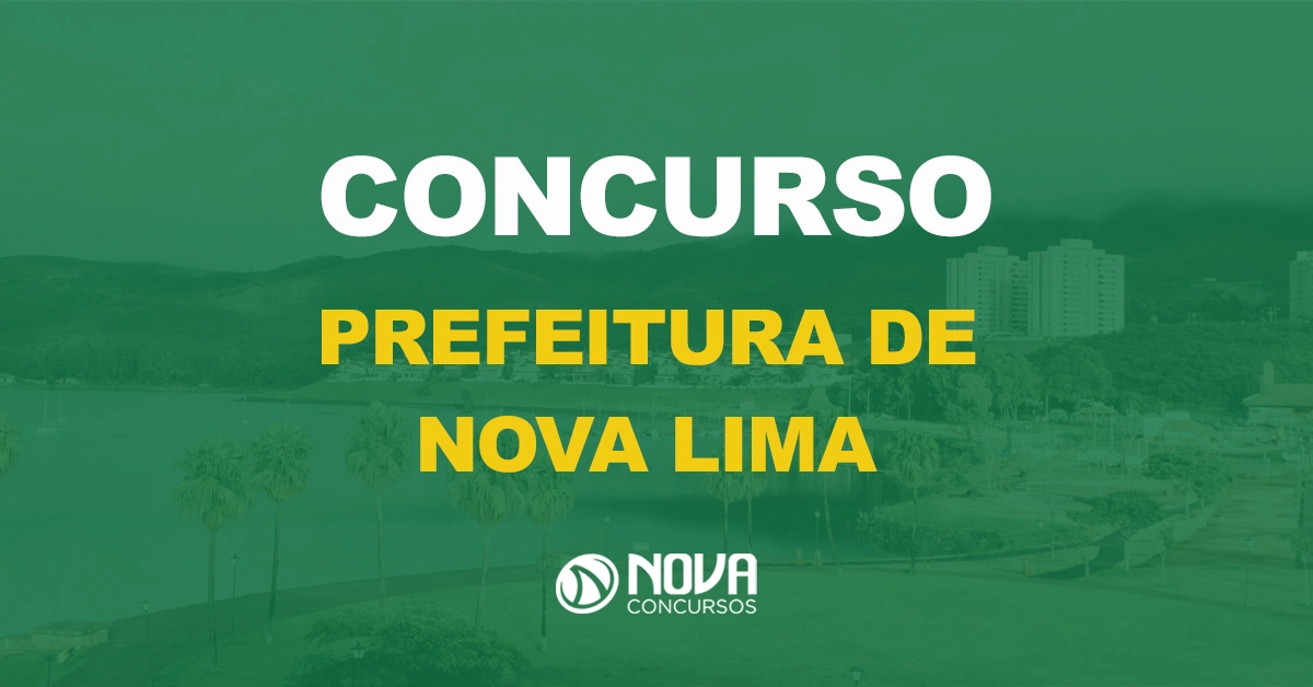 Concurso Prefeitura de Nova Lima: Edital publicado. 100 vagas para Guarda!