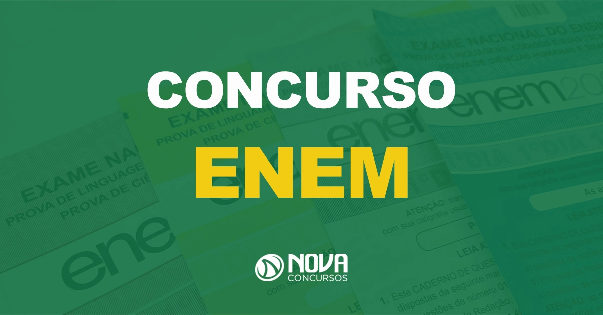 Urgente! Inscrições para o Enem 2024 começam nesta segunda, 27.