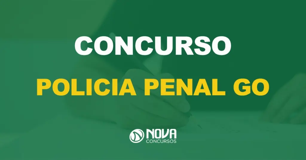Polícia Penal GO divulga processo seletivo com 1.031 vagas de nível médio!