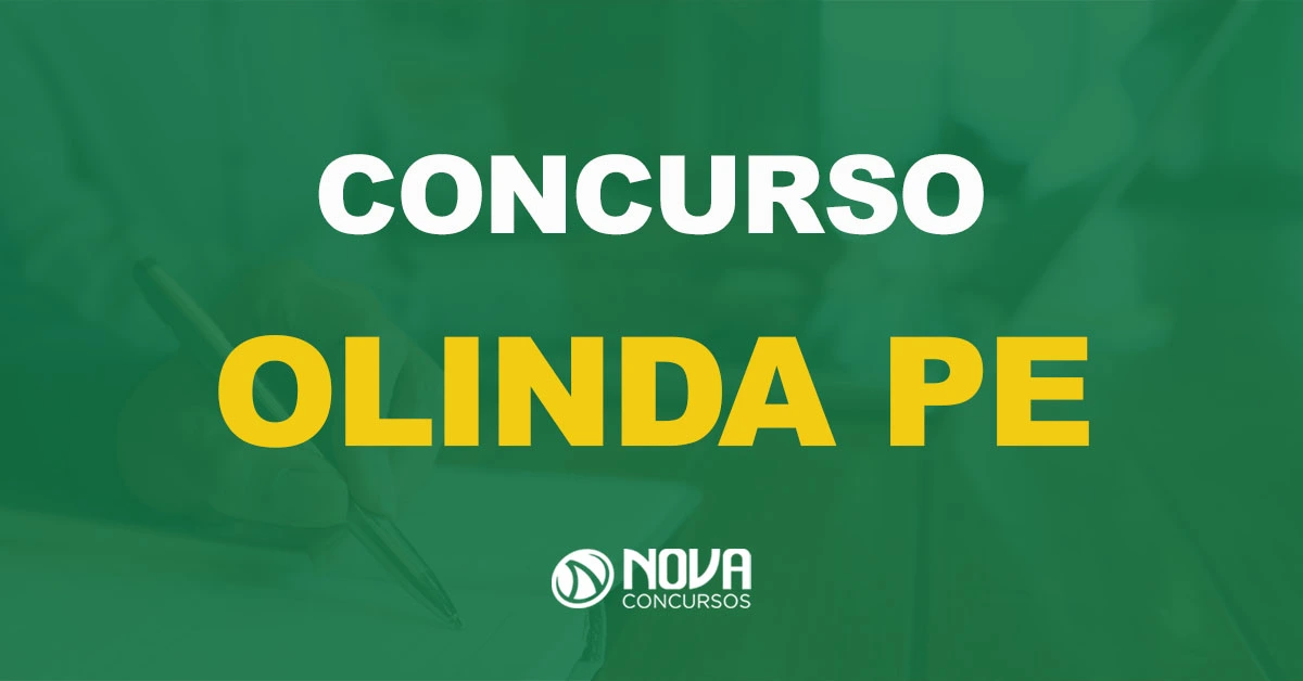 Olinda PE divulga edital com 449 vagas para diversas áreas!