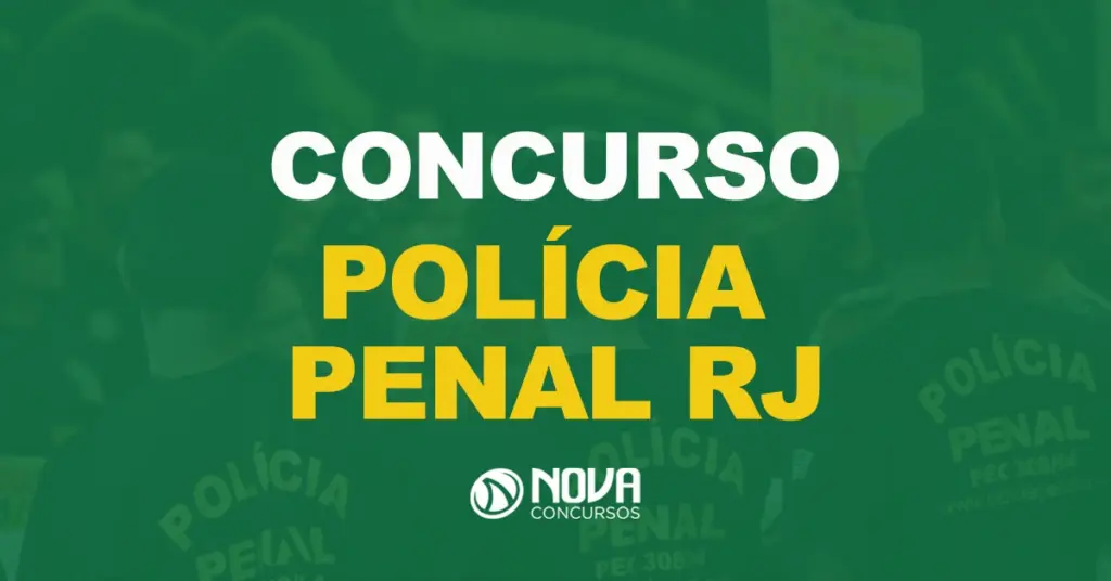 Polícia Penal RJ tem comissão formada para 300 vagas!