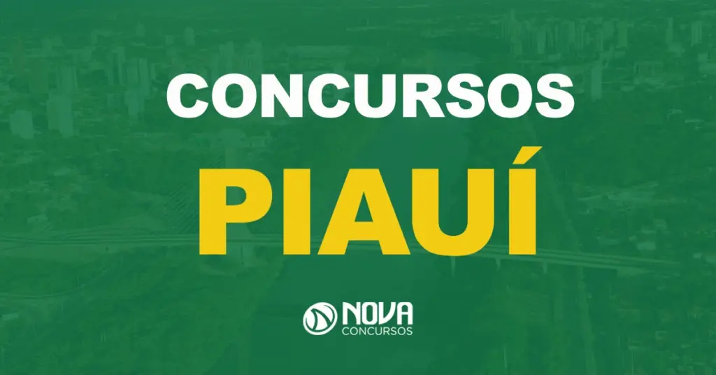 Concursos Piauí são divulgados com 110 vagas para Analista!