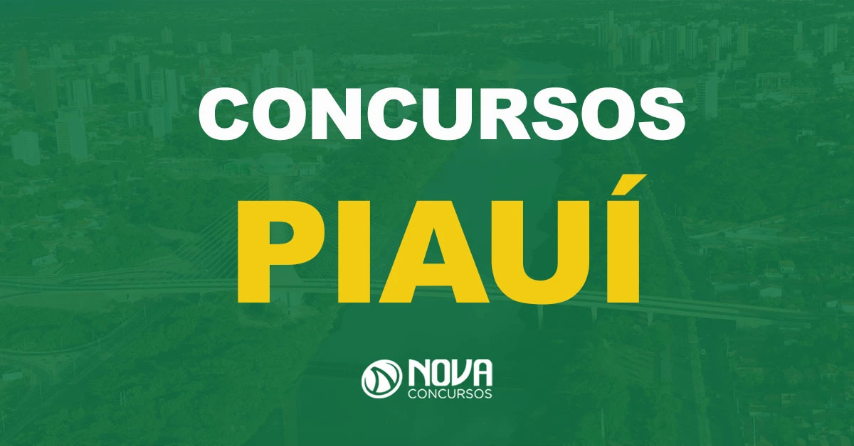 Concursos Piauí são divulgados com 110 vagas para Analista!