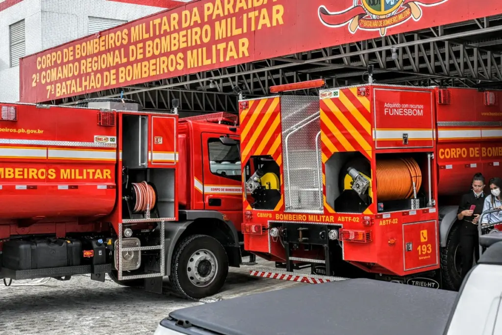 Concurso Bombeiros PB: Saiu edital com 15 vagas e iniciais de R$8 mil!