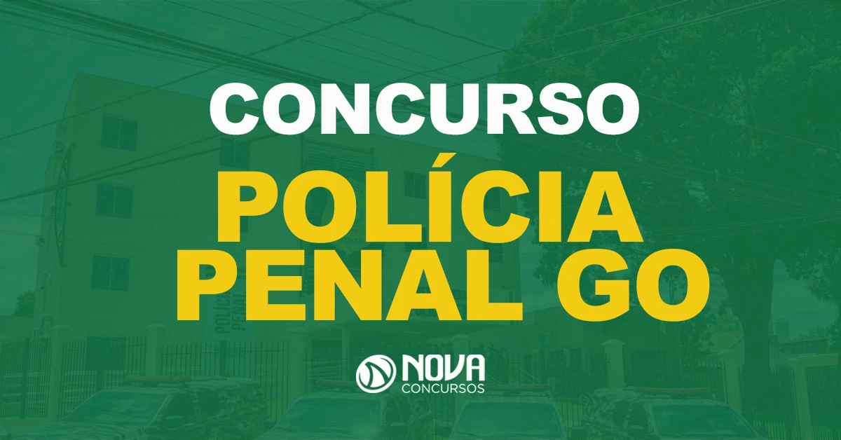Polícia Penal GO abre inscrições para 1.600 vagas!