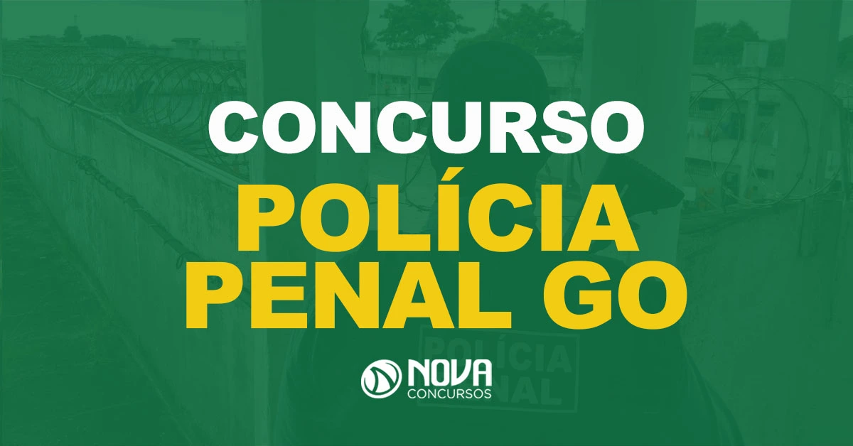 Polícia Penal GO divulga edital com 1.600 vagas de nível superior!