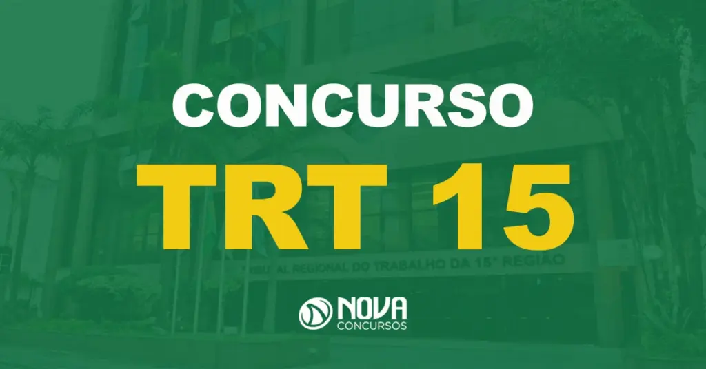 TRT 15: tribunal trabalha na definição da banca organizadora!