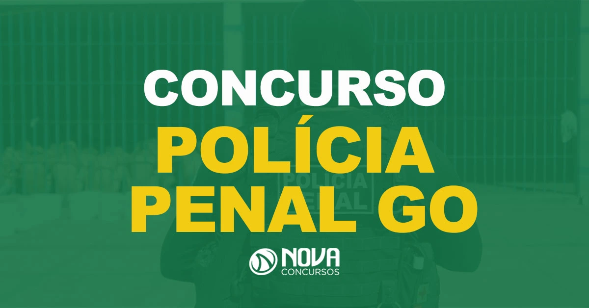 Edital Polícia Penal GO: retificação altera requisitos e conteúdo programático!