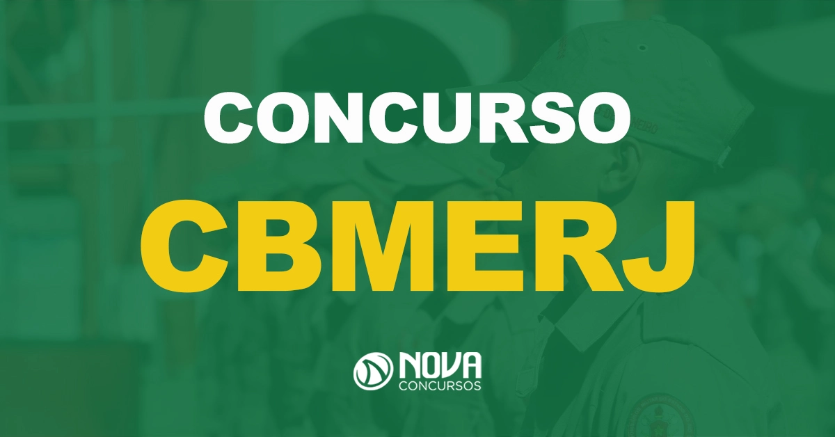 CBMERJ 2024: minuta de contrato está pronta. Edital é iminente!