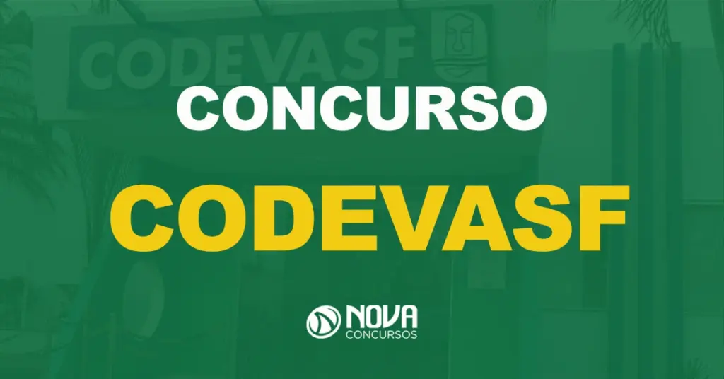 Codevasf: inscrições reabertas e provas em outubro!