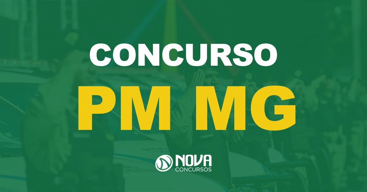 PM MG: edital com 3.102 vagas para soldado tem inscrições abertas!