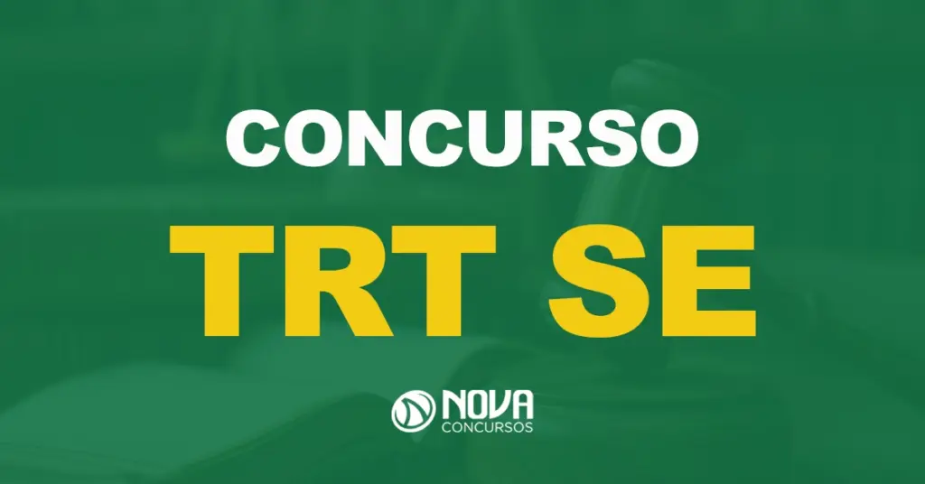 TRT SE divulga contrato com a banca. Edital é iminente!