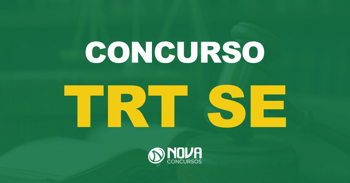 TRT SE divulga contrato com a banca. Edital é iminente!
