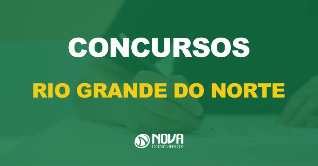 Concursos RN: novos editais previstos para diversas áreas!