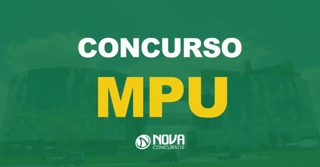Edital do MPU deve ser publicado até outubro!