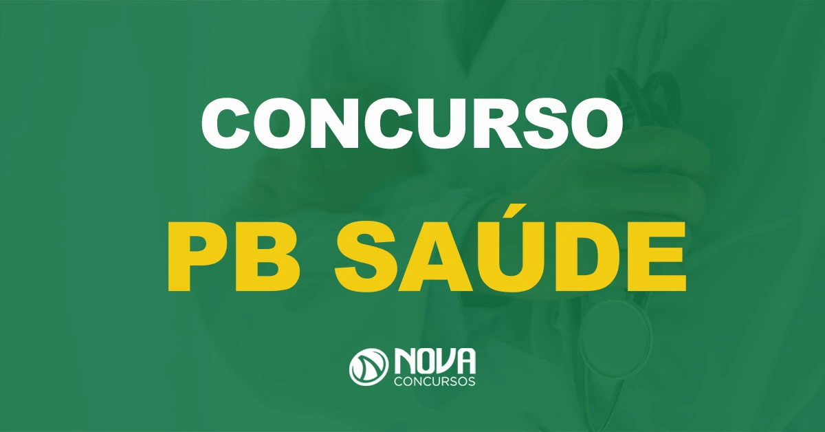PB Saúde publica editais com 4,4 mil vagas. Até R$12 mil!