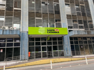 fotografia do prédio da ses sc