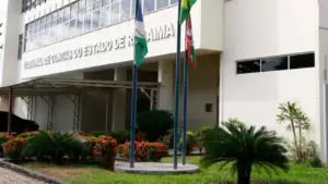 fotografia do prédio do tce rr
