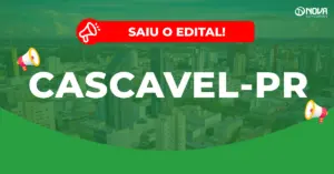 Concurso Prefeitura de Cascavel: Inscrições abertas! 109 vagas! 3 concurso prefeitura de cascavel