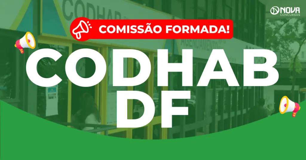Concurso Codhab: Nova comissão formada! Edital em breve!