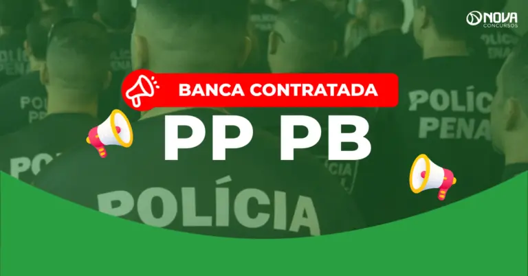 Concurso Polícia Penal PB: Idecan é a banca! 1.000 vagas!