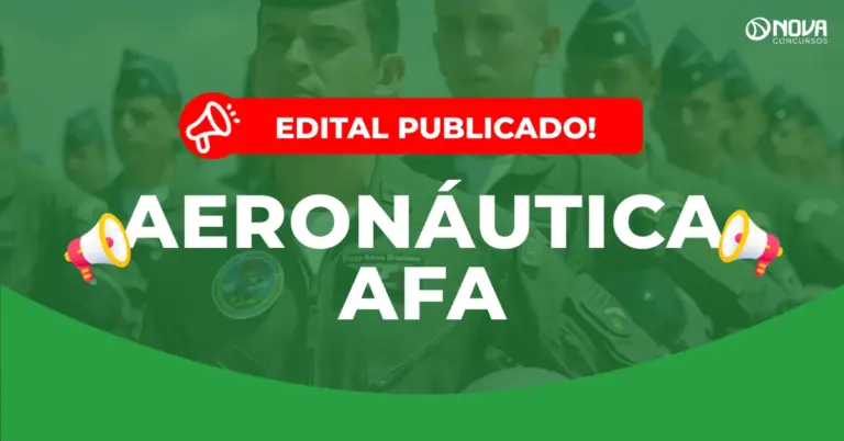 Concurso Aeronáutica AFA 2027: Edital publicado! 55 vagas de nível médio!