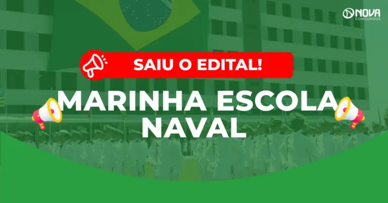 Concurso Marinha Escola Naval 2026: Inscrições prorrogadas!