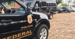 Viatura da Polícia Federal do concurso PF Administrativo