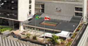 Fachada do prédio do Tribunal de Contas do Estado de São Paulo / Concurso TCE SP