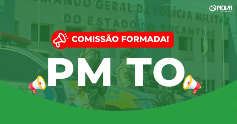 Concurso PM TO: Comissão é formada para novo edital!