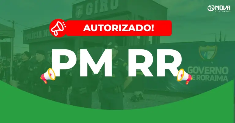 Concurso PM RR: Autorizado e edital em fevereiro! 645 vagas!