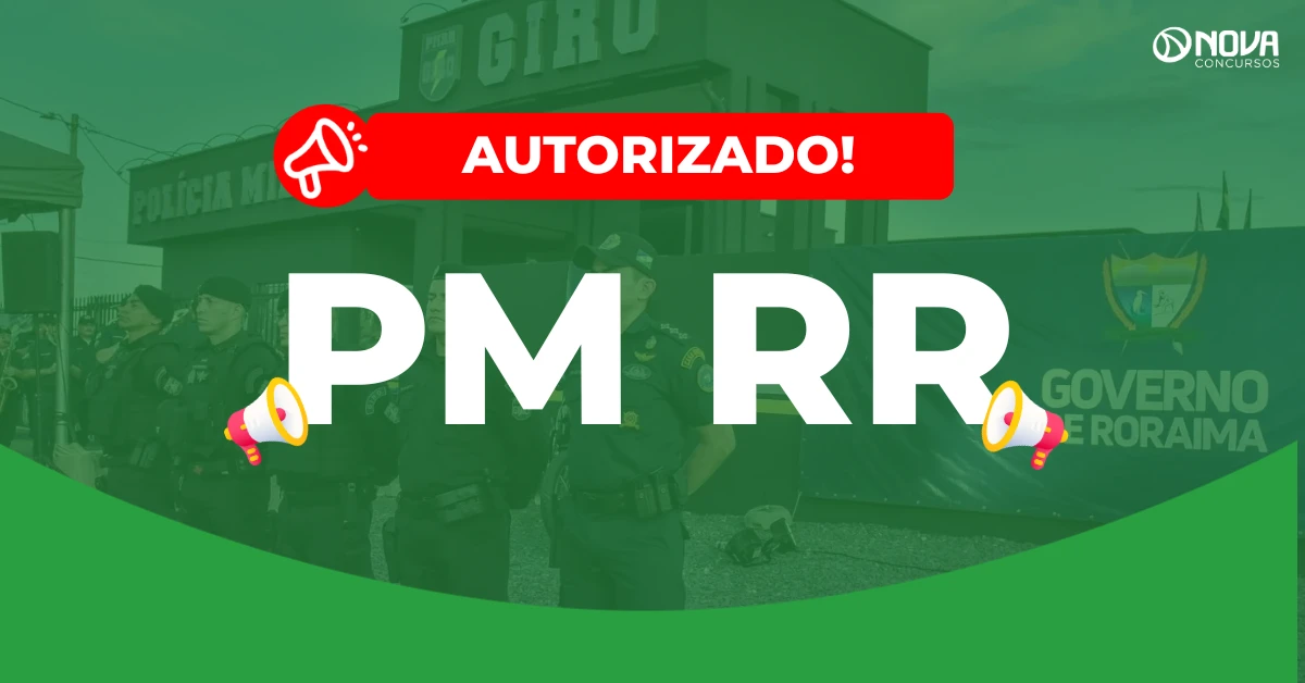 Concurso PM RR: Autorizado e edital em fevereiro! 645 vagas!