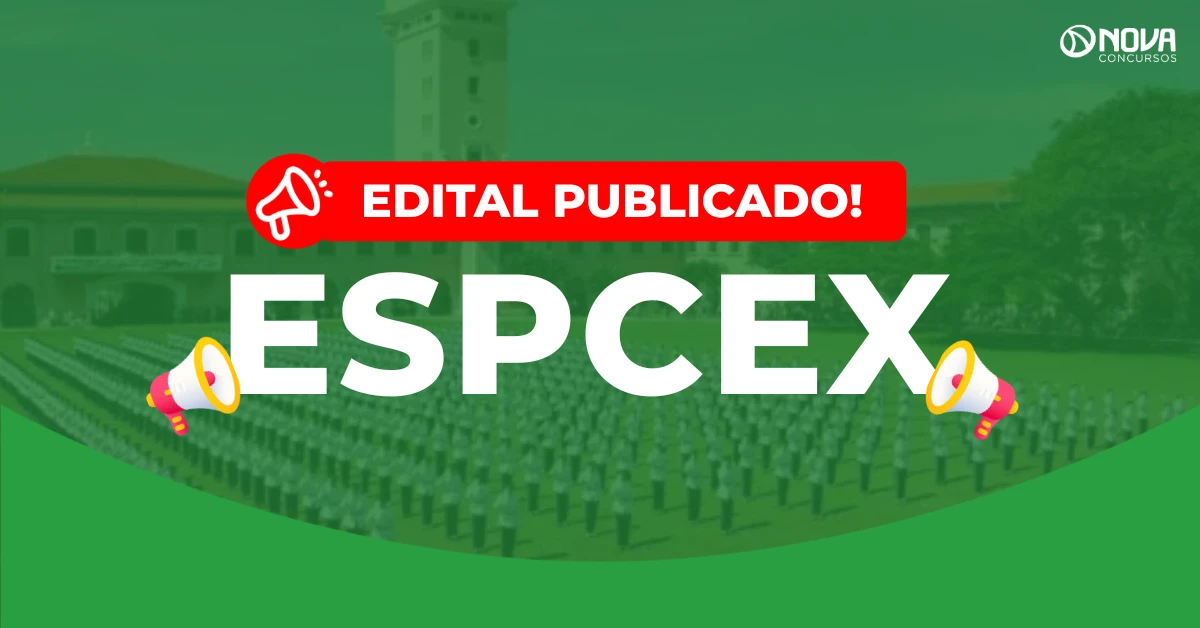 Concurso EsPCEx 2027: Saiu edital com 440 vagas!