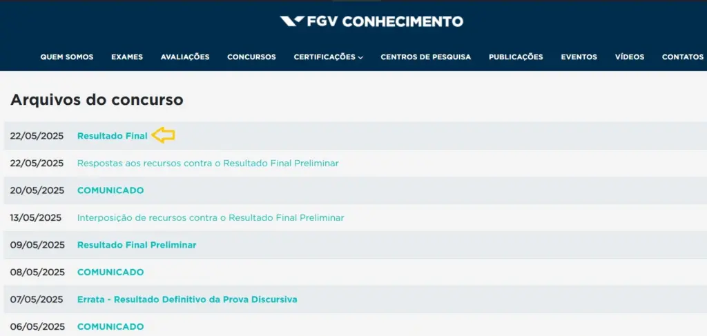 Concurso TJMT: Resultado final publicado! Confira a lista de aprovados! 1 Concurso TJMT tem resultado final divulgado