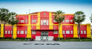 Entrada do corpo de bombeiros do concurso bombeiros ce