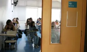 Candidatos do concurso CNU prestes a realizarem a prova