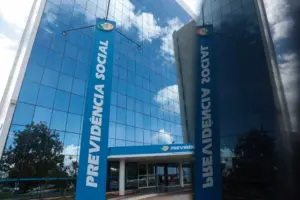 Fachada do concurso INSS