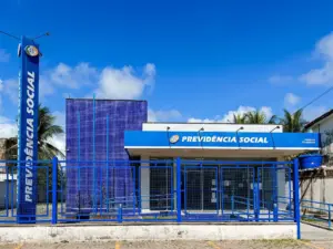 Foto representando a frente da previdência social do concurso INSS Perito