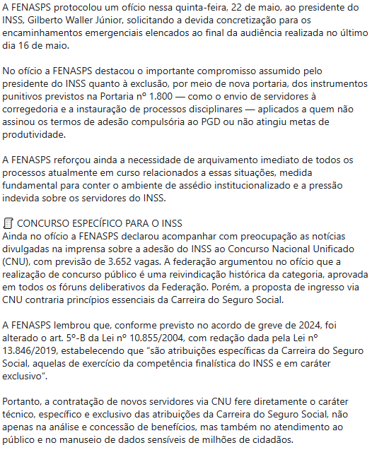 Concurso INSS: Sindicato é contra a adesão do órgão ao CNU! Entenda! 1 Posicionamento público sobre o concurso INSS aderir ao CNU!