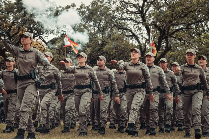 Concurso Brigada Militar RS tem 30.652 candidatos inscritos! 1 Soldados do concurso Brigada Militar RS