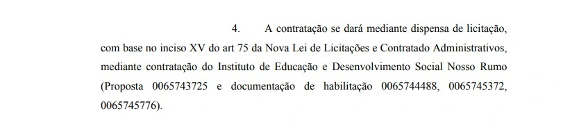 Concurso Sefaz SP: Banca definida para Especialista! 1 Trecho que informa a banca do concurso Sefaz SP!