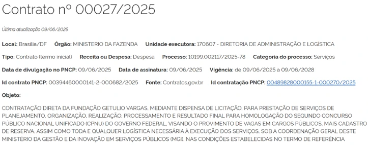 Últimas notícias sobre o concurso CNU 2025! 1 Contratação da banca do concurso CNU 2025!