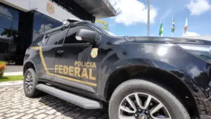 Carro da Polícia Federal do concurso PF Policial