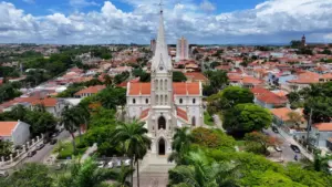 Fotografia da igreja da cidade de Mococa